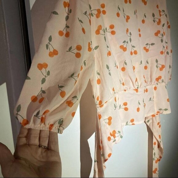 Cherry ASOS top - Picture 7 of 8